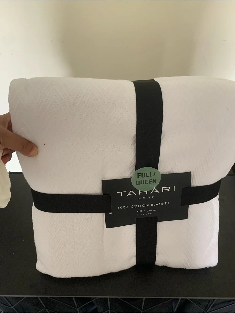 Tahari 100% Cotton Blanket New